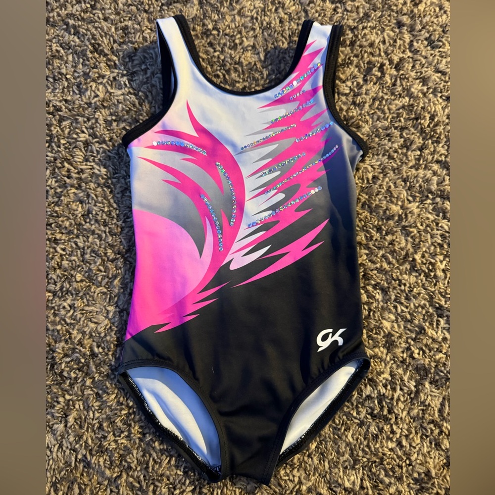 K-Bee girls gymnastics dance leotard